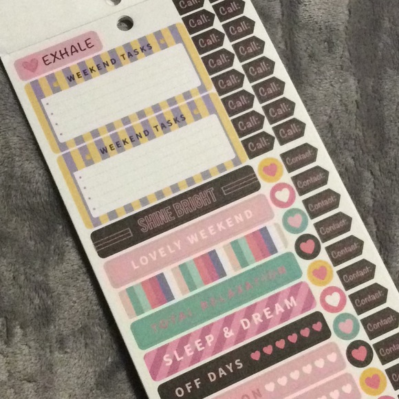 The All Glam Planner Sticker Book - Picture 7 of 8